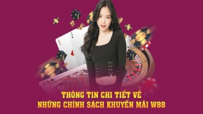 Khuyến mãi W88 - Thường nạp tiền lần đầu lên đến 9,999k